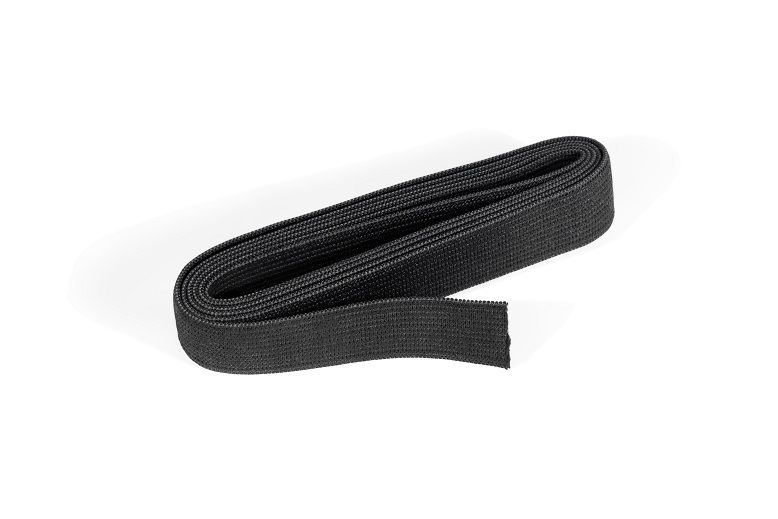 General Purpose ELASTIC bing 25mm (50m) BLACK CROSS LINKS TRADE